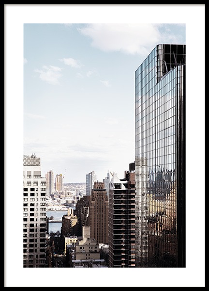 NYC Skyscraper Plakat i gruppen Plakater / Fotokunst hos Desenio AB (11325)