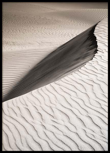 Sand Dune Landscape Plakat i gruppen Plakater / Naturmotiv hos Desenio AB (11710)