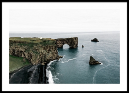 Aerial View of Dyrholaey Plakat i gruppen Plakater / Naturmotiv hos Desenio AB (13378)