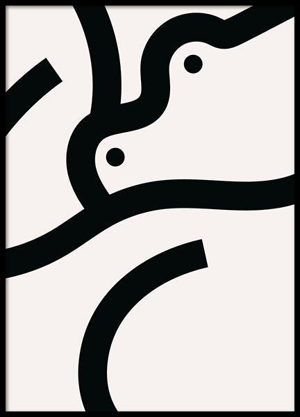 Bold Body No2 Plakat i gruppen Plakater / Grafisk hos Desenio AB (14026)