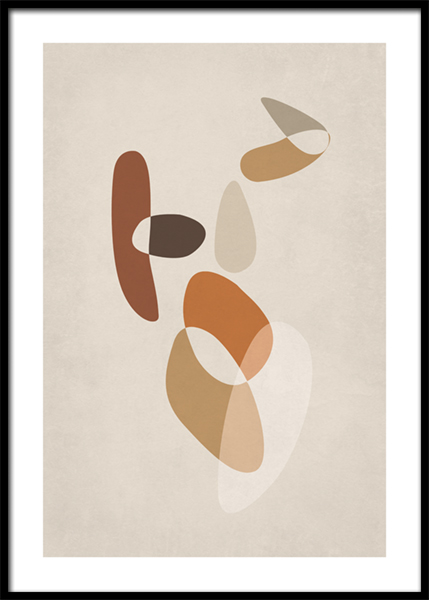 Body Shapes No1 Plakat i gruppen Plakater / Grafisk hos Desenio AB (14885)