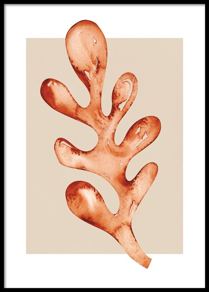 Hazel Shape Plakat i gruppen Plakater / Kunstmotiv hos Desenio AB (14887)