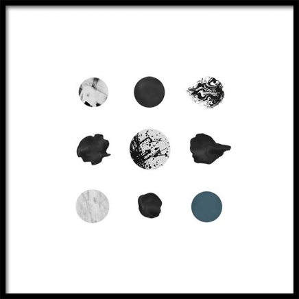 Pieces No6 Plakat i gruppen Plakater / Kunstmotiv hos Desenio AB (2768)