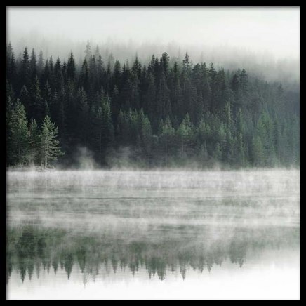 Misty Mirror Two Plakat i gruppen Plakater / Naturmotiv hos Desenio AB (3566)