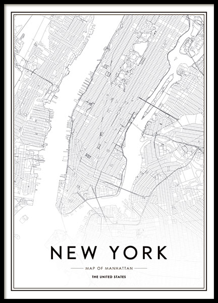 Plakater og posters med New York til moderne innredning
