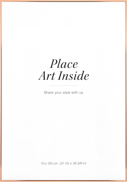 Kobber ramme, 70x100