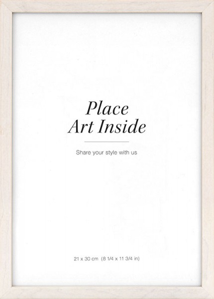 Treramme lyst tre, 21x30