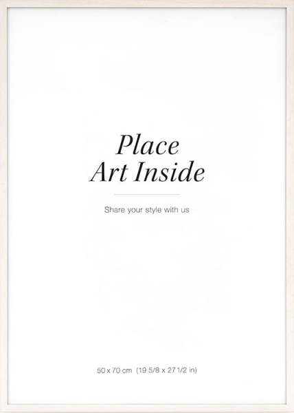 Treramme lyst tre, 50x70