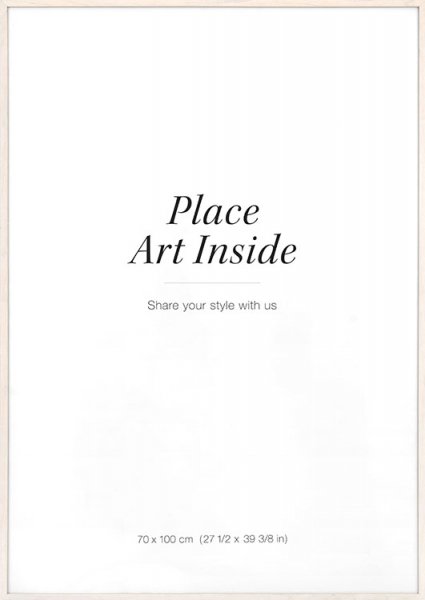 Treramme lyst tre, 70x100