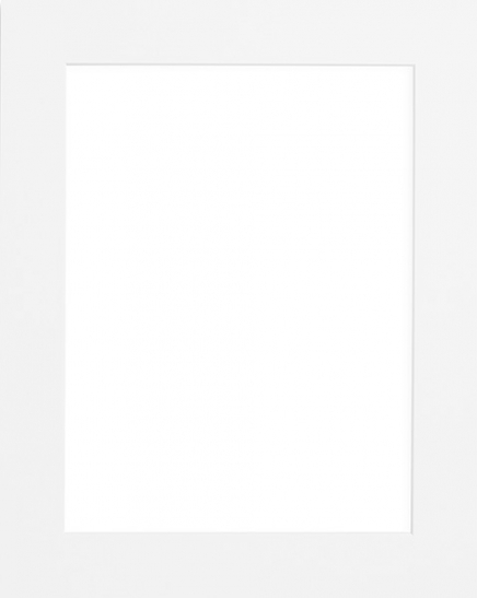Passepartout hvit, 40x50