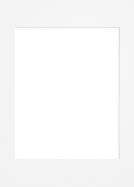 Passepartout hvit, 50x70