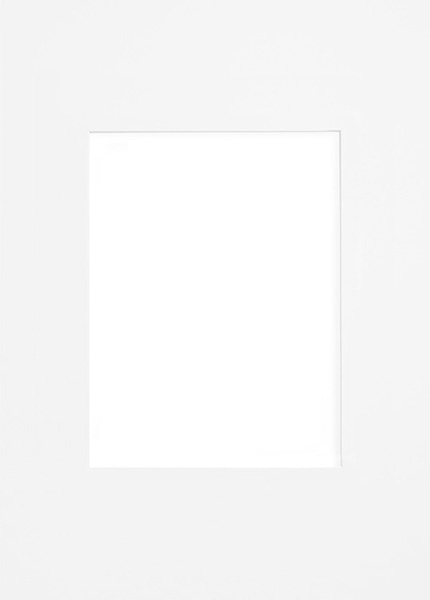 Passepartout hvit 50x70