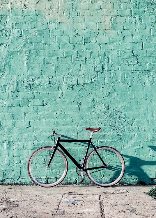Mint Bike Plakat / Fotokunst hos Desenio AB (10043)