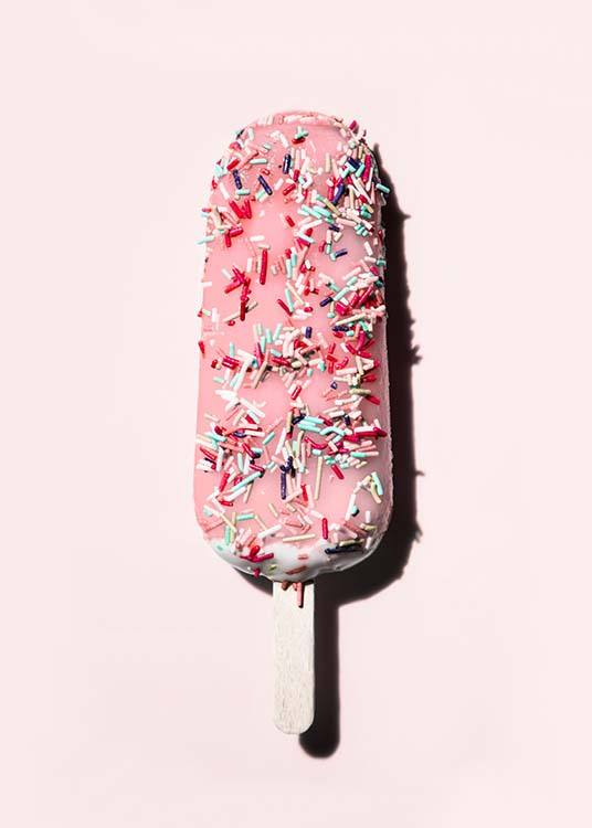 Pink Popsicle Plakat