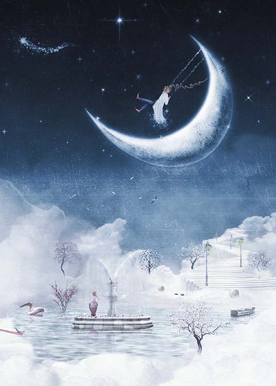 Foggy Winter Night Plakat / Barneplakater hos Desenio AB (10277)