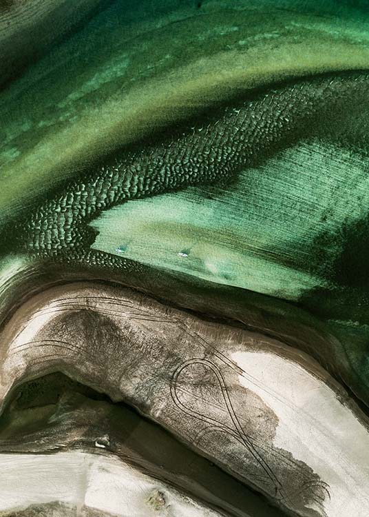 Aerial View Walvera Plakat / Naturmotiv hos Desenio AB (10442)