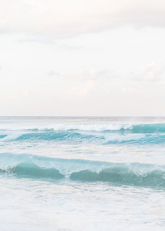 Dreamy Pastel Beach No2 Plakat