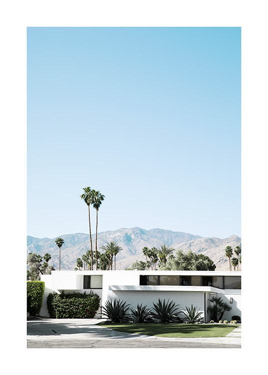 Palm Springs Modernism Plakat / 50x70 cm hos Desenio AB (10796)