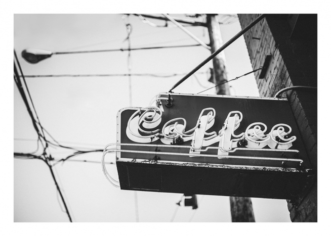 Coffee Sign Plakat