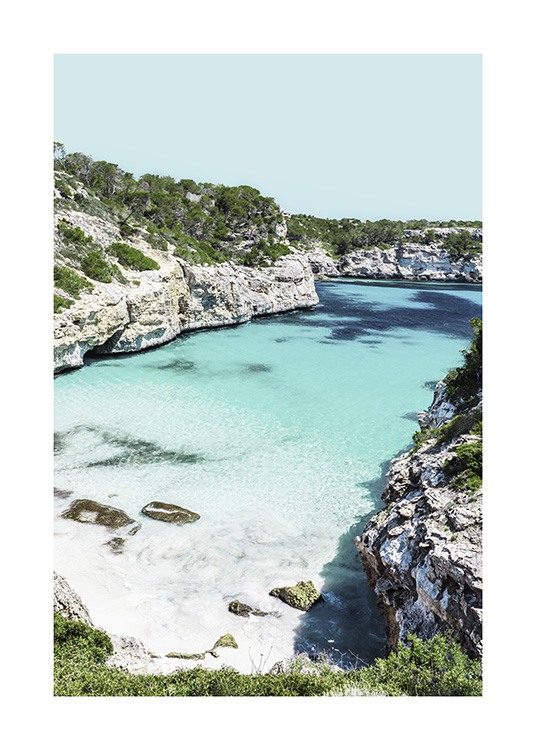 Mallorca Bay Plakat