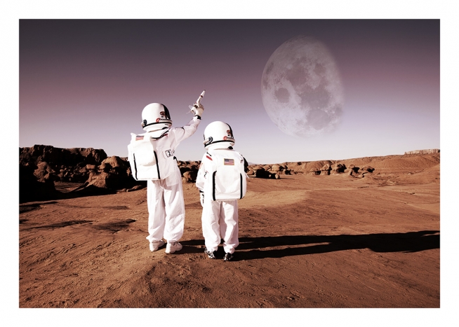 Two Explorers Plakat