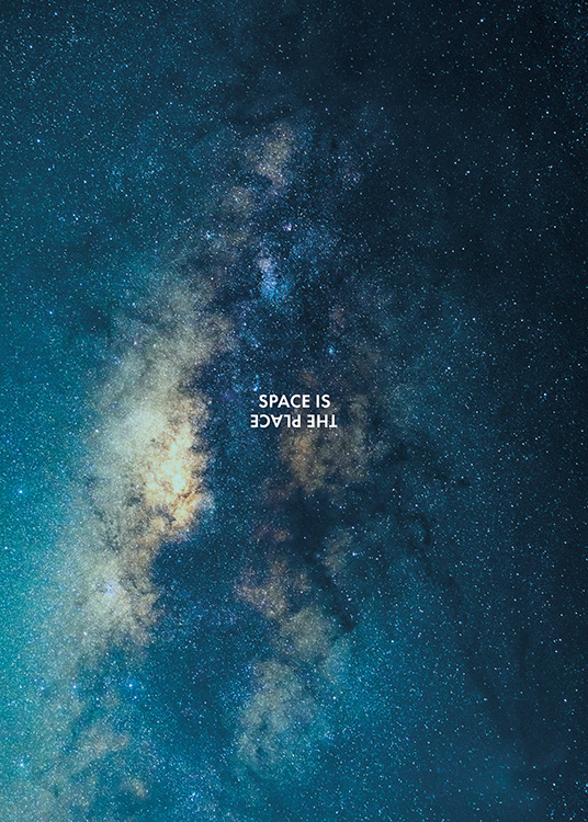 Space is the Place Plakat / Naturmotiv hos Desenio AB (11169)