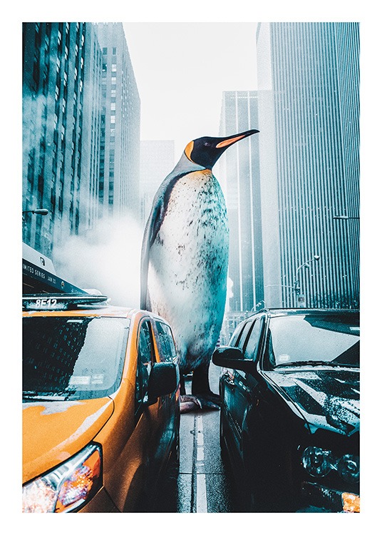 Penguin City Plakat