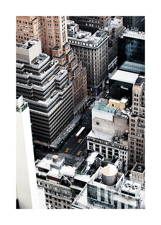 New York View Plakat / Fotokunst hos Desenio AB (11324)