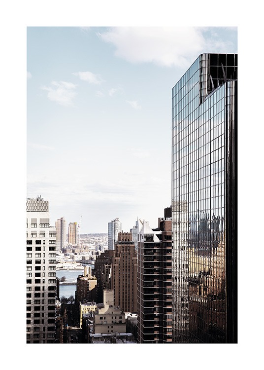 NYC Skyscraper Plakat / Plakater hos Desenio AB (11325)