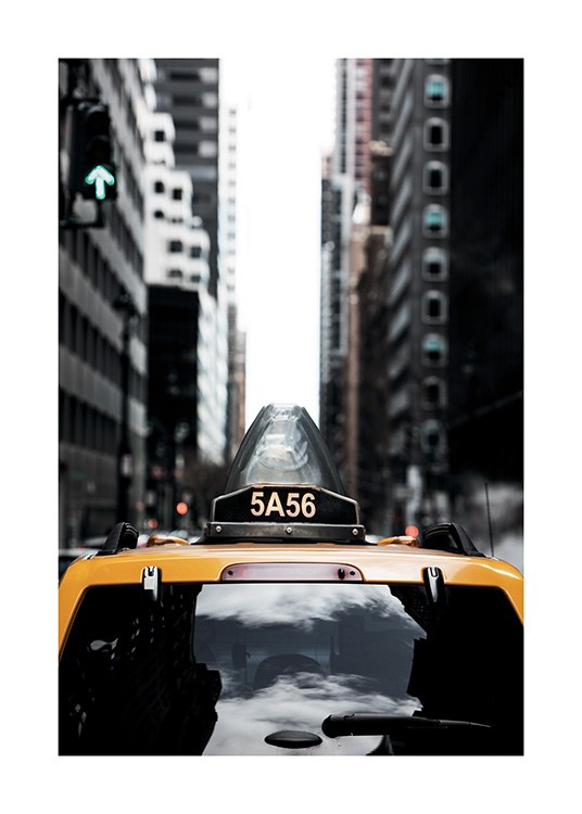 NYC Taxi Plakat