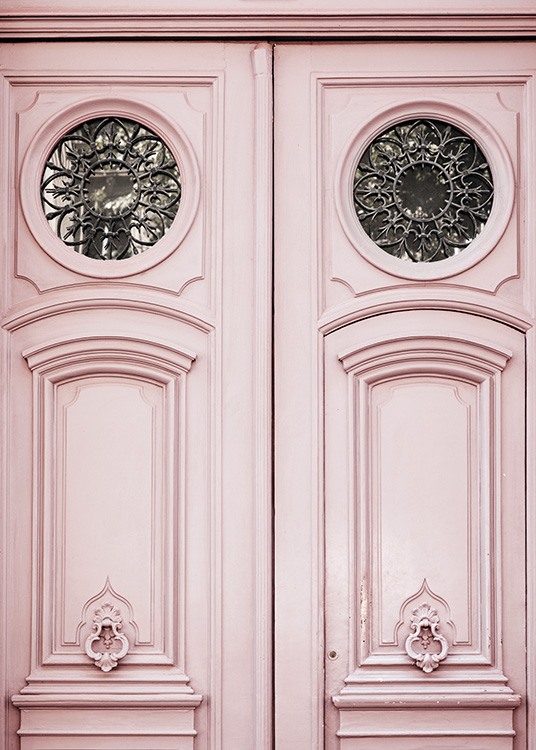 Pink Door Plakat / Fotokunst hos Desenio AB (11349)