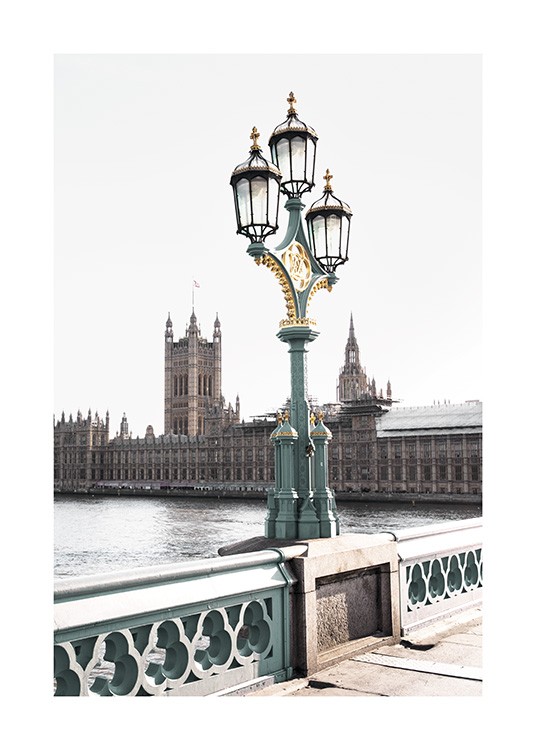 Westminster Bridge Plakat / Fotokunst hos Desenio AB (11354)