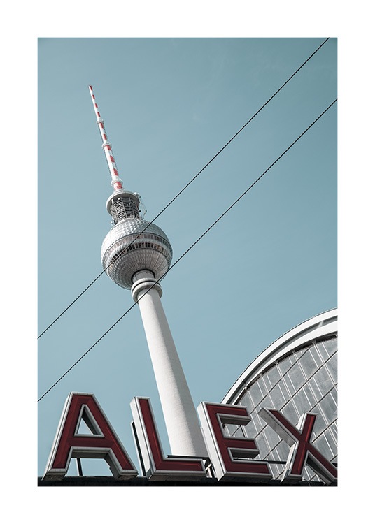 Alexanderplatz Plakat / 50x70 cm hos Desenio AB (11410)
