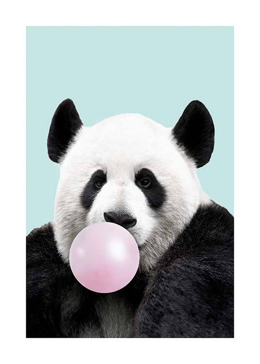 Bubblegum Panda Plakat