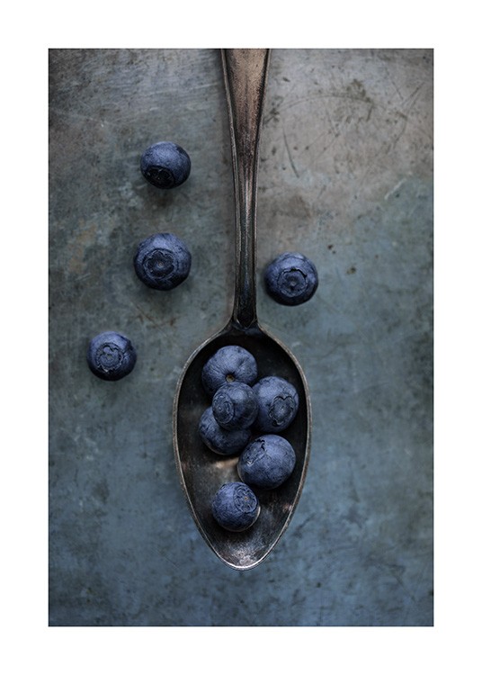 Sweet Blueberries Plakat / Kjøkkenplakater hos Desenio AB (11833)