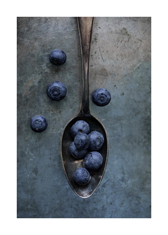 Sweet Blueberries Plakat