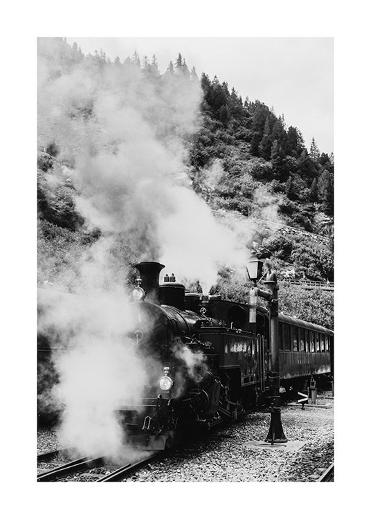 Locomotive Plakat / Fotokunst hos Desenio AB (11956)