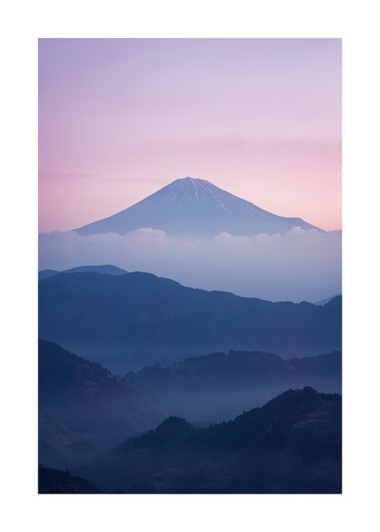 Mount Fuji Plakat