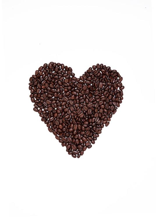 Coffee Heart Plakat