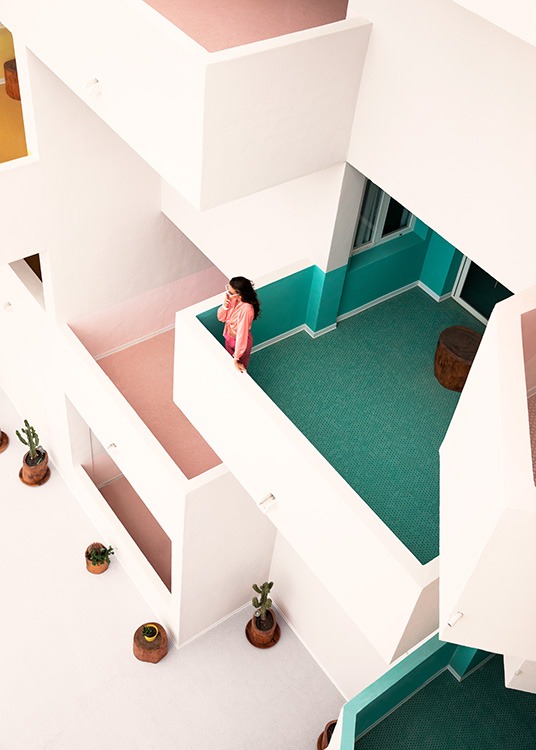 The Green Balcony Plakat