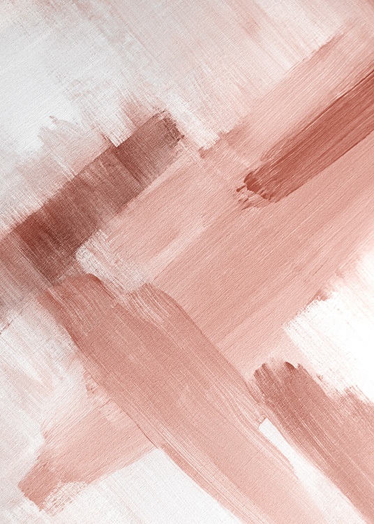 Abstract Painting Pink No2 Plakat