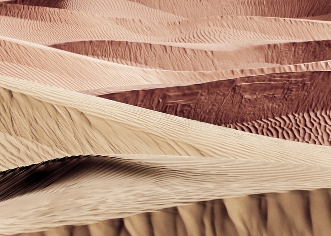 Desert Sand Dunes Plakat