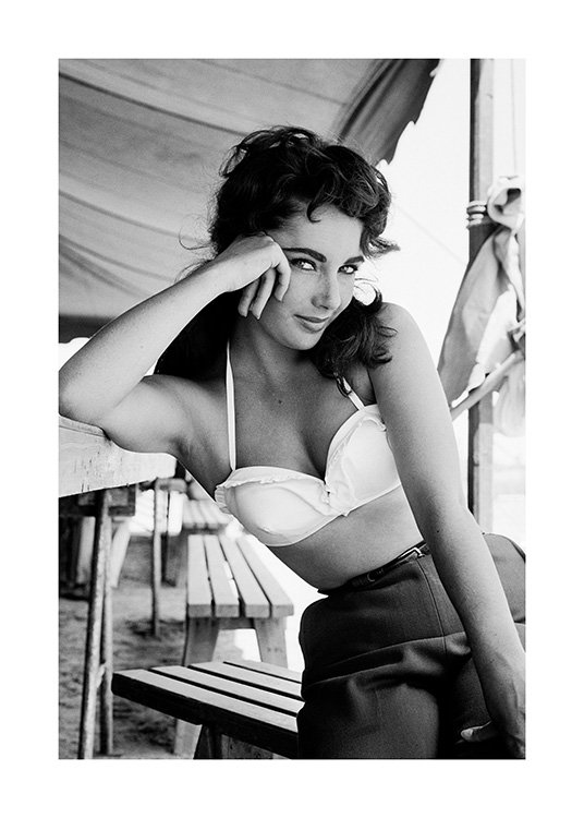 Elizabeth Taylor Plakat