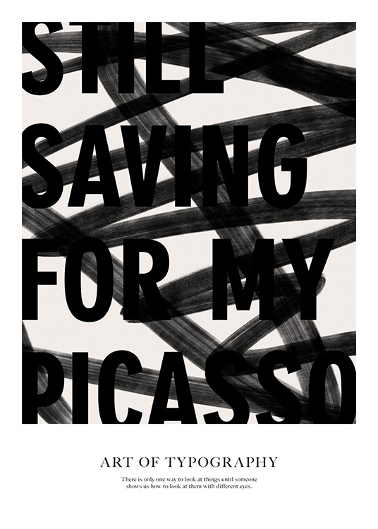 Art of Typography No2 Plakat