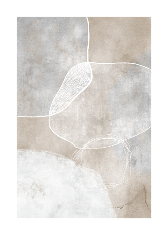 Serene Abstract Plakat