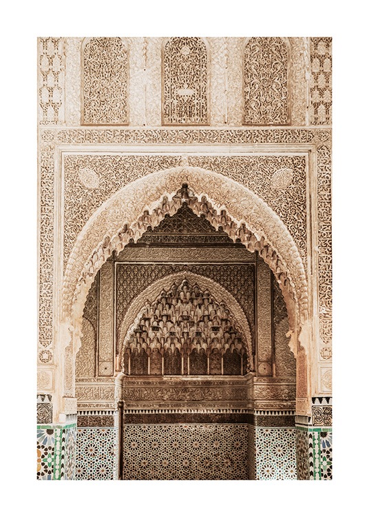 Temple of Marrakech No1 Plakat