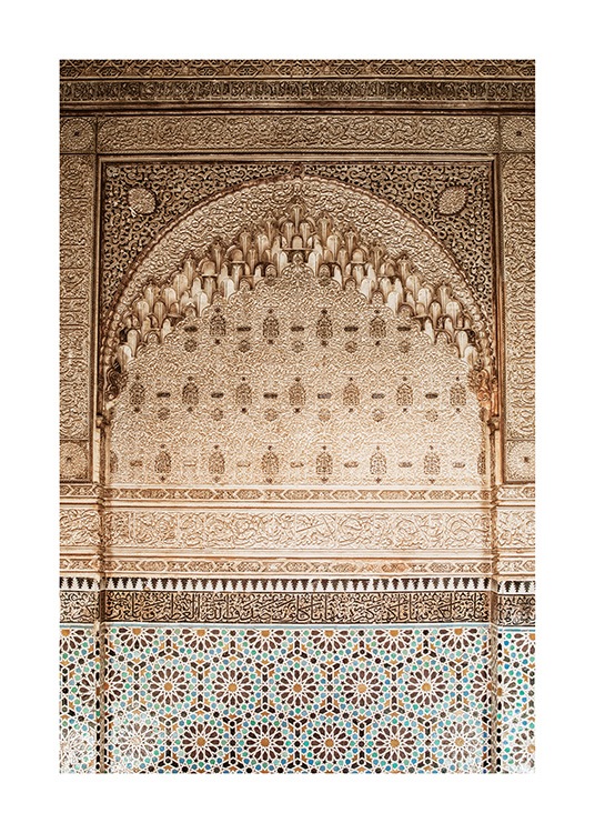 Temple of Marrakech No2 Plakat
