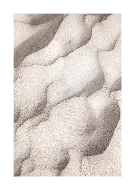 Sand Shapes Plakat