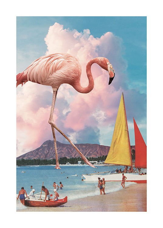 Flamingo Playground Plakat