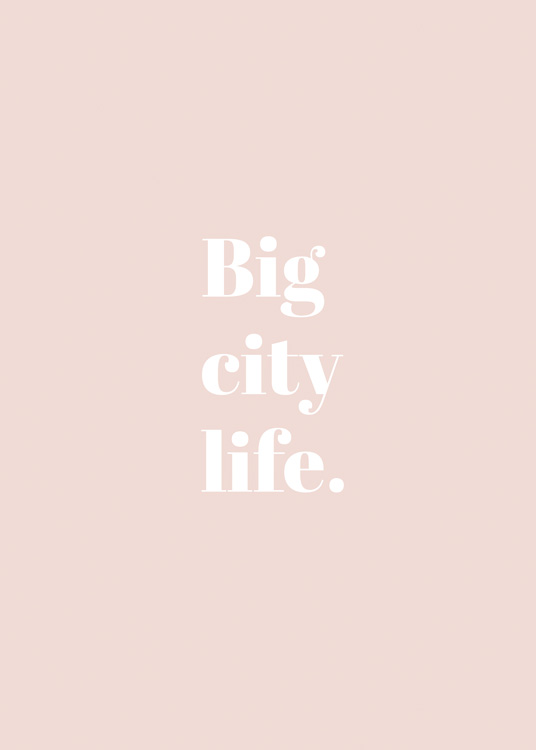 Big City Life Plakat
